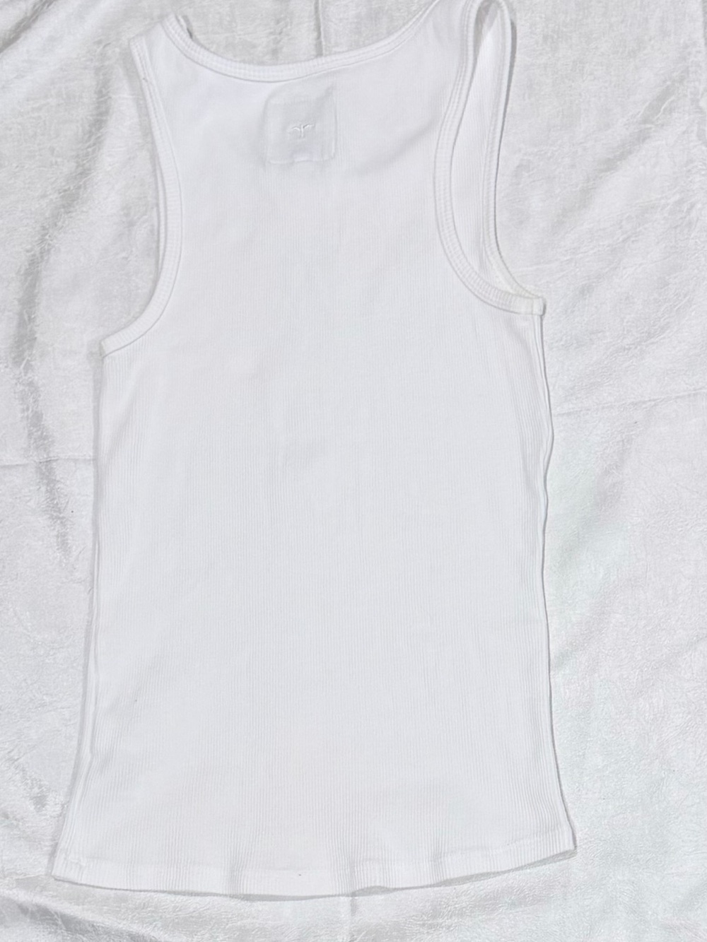 Serra by Joie Rucker Ribbed Tank Top White Size XS Luxury Basic Capsule Wardrobe - Picture 4 of 5